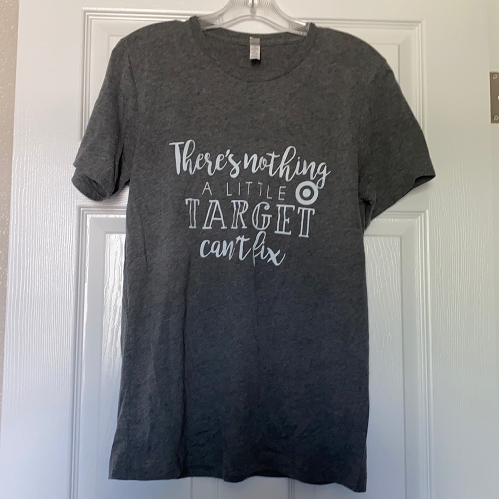 Target Saying Gray Tshirt
